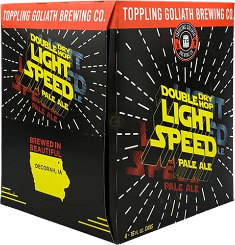 Toppling Goliath Light Speed 4pk Can
